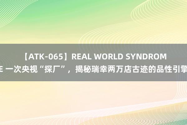 【ATK-065】REAL WORLD SYNDROME 一次央视“探厂”，揭秘瑞幸两万店古迹的品性引擎