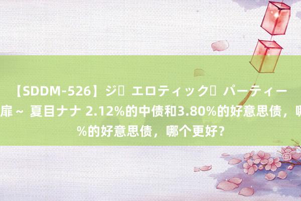 【SDDM-526】ジ・エロティック・パーティー ～悦楽の扉～ 夏目ナナ 2.12%的中债和3.80%的好意思债，哪个更好？